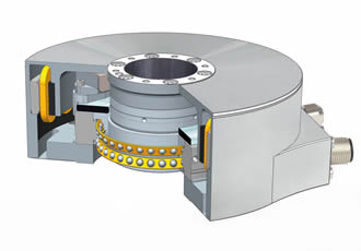 Rotary positioning and measuring to sub-micron accuracy